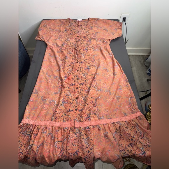 Anthropologie Boemo Floral Paisley Dress - Picture 8 of 11